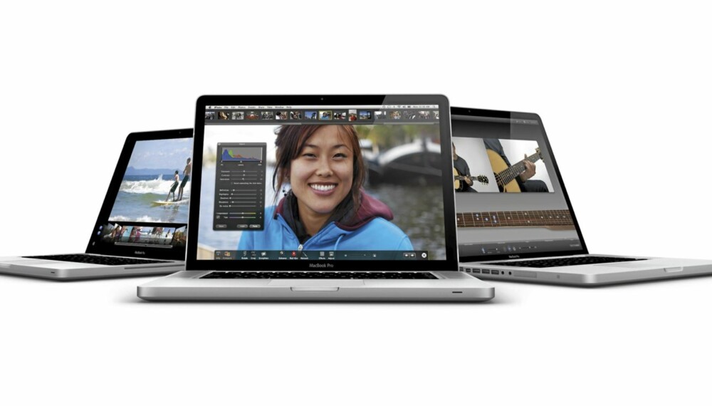 DELIKATE: Macbook Pro er en av mange Mac-modeller. Forbered deg på en del endringer, hvis du er vant med PC fra før.