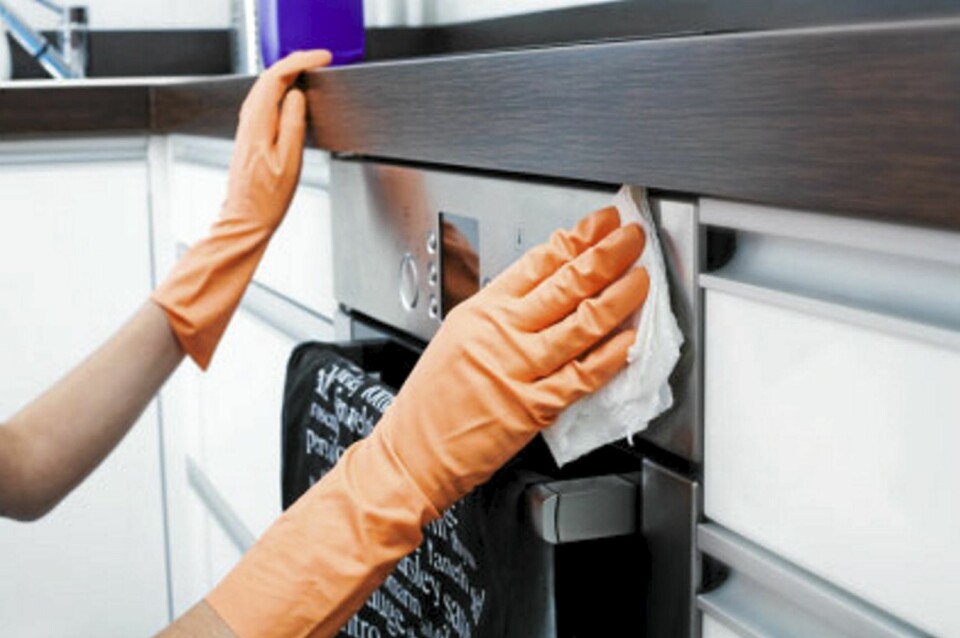 PUSS-PUSS: Tenk på at blanke ting skal skinne - så virker alt så rent og pent.