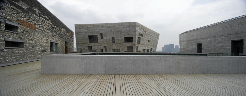ET ANNERLEDES MUSEUM: Arkitekt Wang Shu har laget et anlegg som internasjonalt omtales som et urbant ikon.
