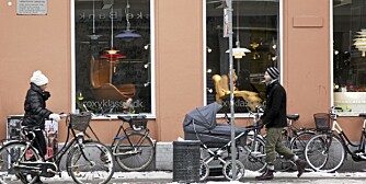 SHOPPING I KØBENHAVN: Med sykkel og et planlagt løp kommer man seg enkelt frem til butikkene i fantastiske København.