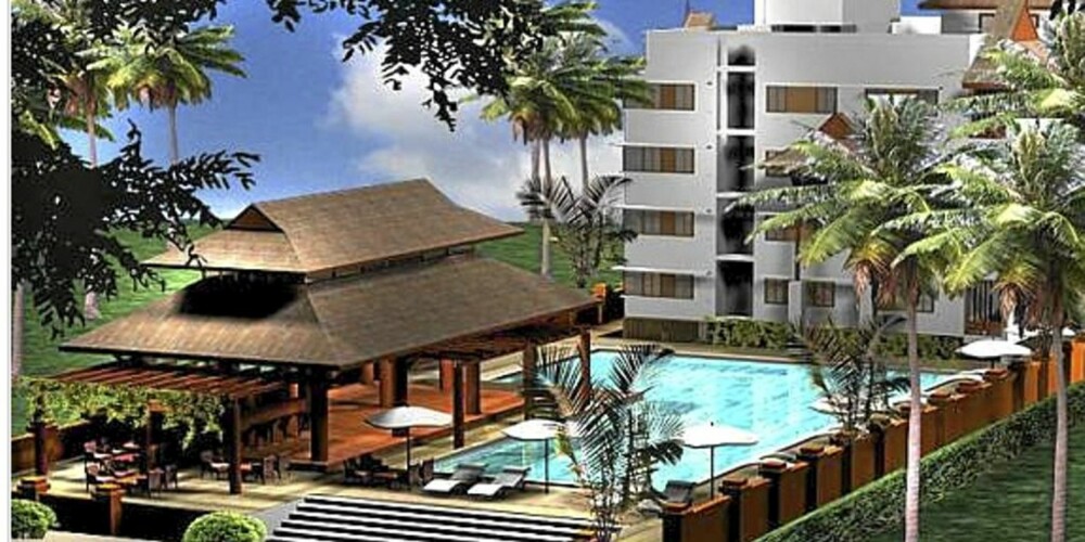 THAILAND: I dette boligkomplekset, som ferdigstilles til sommeren, kan du få kjøpt en 3-roms leilighet for drøye 900 000 NOK.