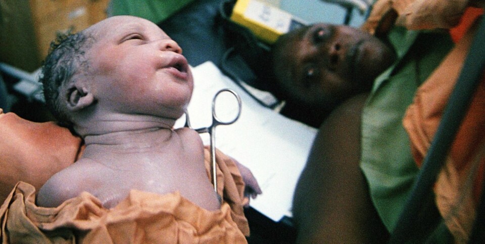 KOMPLISERT FØDSEL: På dette sykehuset til Leger uten grenser på Haiti kunne kvinner få keisersnitt og annen medisinsk hjelp etter jordskjelvkatastrofen.