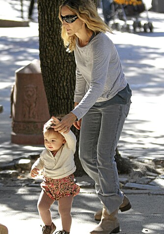 VAKKERT NAVN: Sarah Jessica Parker sammen med datteren Tabitha.