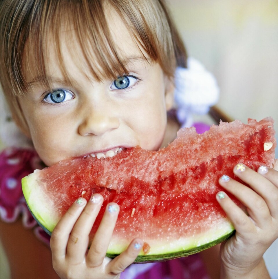 HETER MELON: I Sverige er det flere jenter som heter Melon. Kanskje er det bare ett tidsspørsmål før første Melon blir født av norske foreldre?