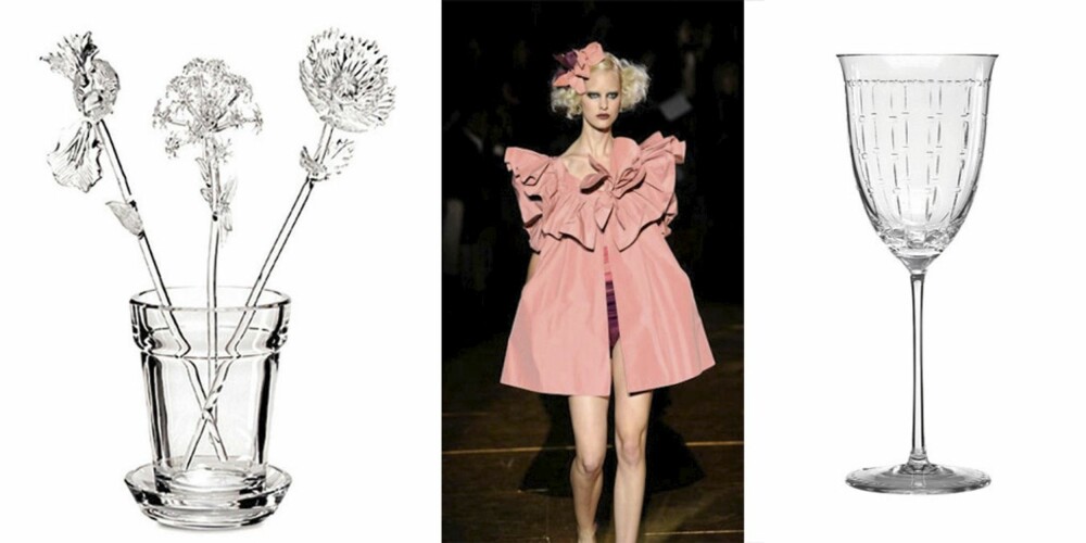 BLOMSTRENDE: Marc Jacobs er like original enten han tegner kjoler eller blomstervaser.