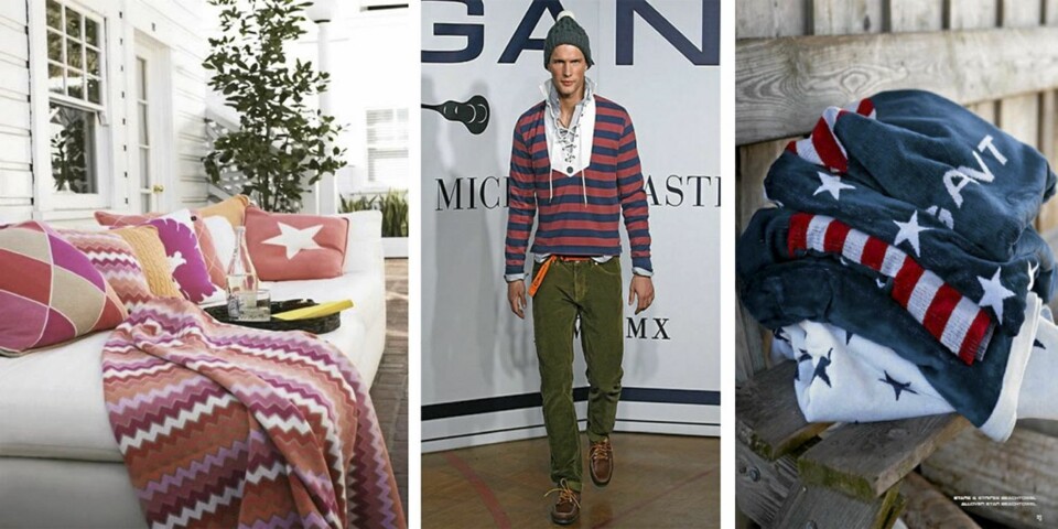 DEN AMERIKANSKE DRØMMEN: Med interiør fra Gant's kolleksjon kan du skape New England stil uansett hvor du bor.