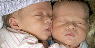 TVILLINGLYKKE: De er heldige, de som får to på en gang! Når den første, tøffe tiden er overstått, er tvillinger bare en bonus, ifølge tvillingmamma.