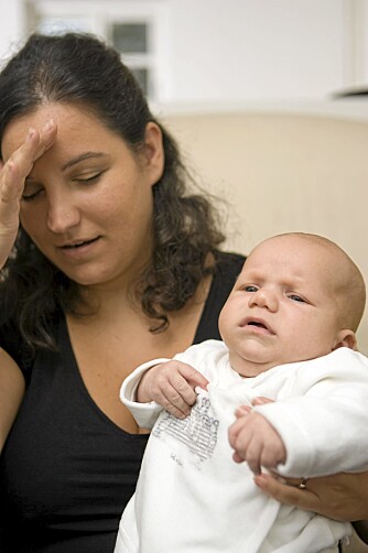 STRESS: Førstegangsfødende stresser ekstra mye med å leve opp til bildet av den perfekte mamma, tror familieveileder.