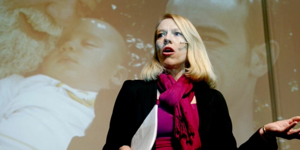 FØRST I VERDEN: Barne- og likestillingsminister Anniken Huitfeldt presenterte stortingsmeldingen om menn, mannsroller og likestilling fredag.