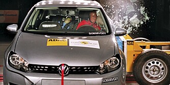 Krasjtest VW Golf Euro NCAP