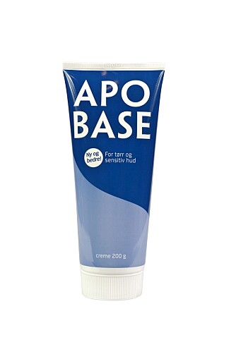 LINDRER SÅR HUD: Apobase kan brukes når huden er tørr og sår. Veiledende pris 145 kr.
