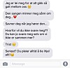 Ikke send melding til eks bilde bilde