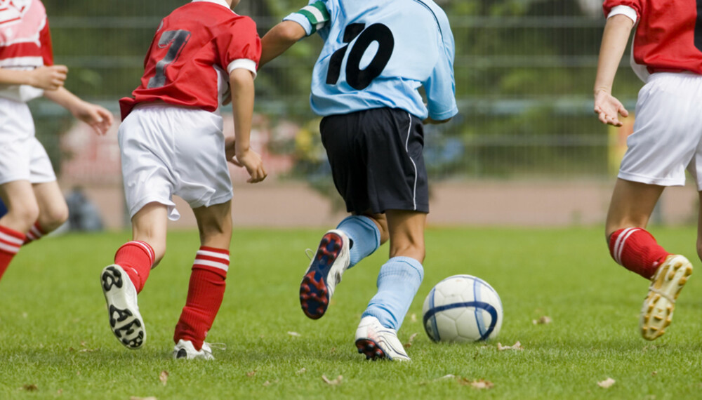 I AKTIVITET: Barna etablerer gode treningsvaner om de er med på organisert idrett, viser resultater av en avhandling.