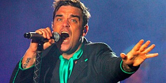 I HØY OPPLØSNING : Popstjerner som Robbie Williams kan studeres i HD-format på den  nye MTV-kanalen.