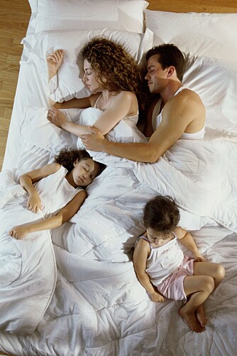SMÅBARNSFORELDRE: Travle småbarnsforeldre har sjelden mye tid alene.