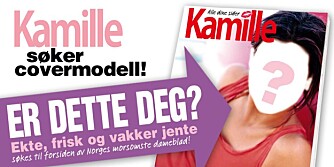 MELD DEG PÅ: Vil du bli covermodell for Kamille?