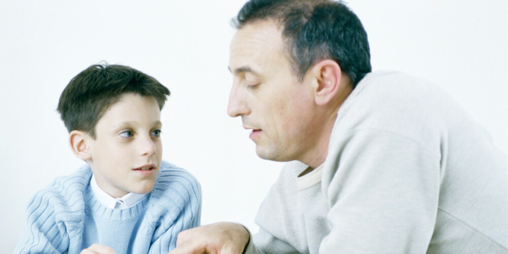 LÆRER: Spesielt små barn har foreldrene som hoved-referanse hva tanker og meninger angår.