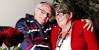 LIVET I GAVE: Juel Andersen (72) og samboeren Liv Stigersand kan ikke få rost behandlingen i Tyskland nok. - Det reddet livet og livskvaliteten min, mener Juel.
