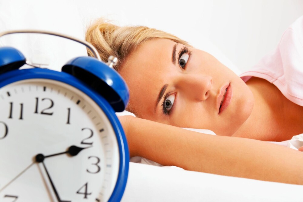 SØVNLØS: Arbeidsnarkomani kan føre til søvnproblemer. 