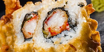 TEMPURA: Er sushi sunt hvis du alltid spiser fritert tempura?