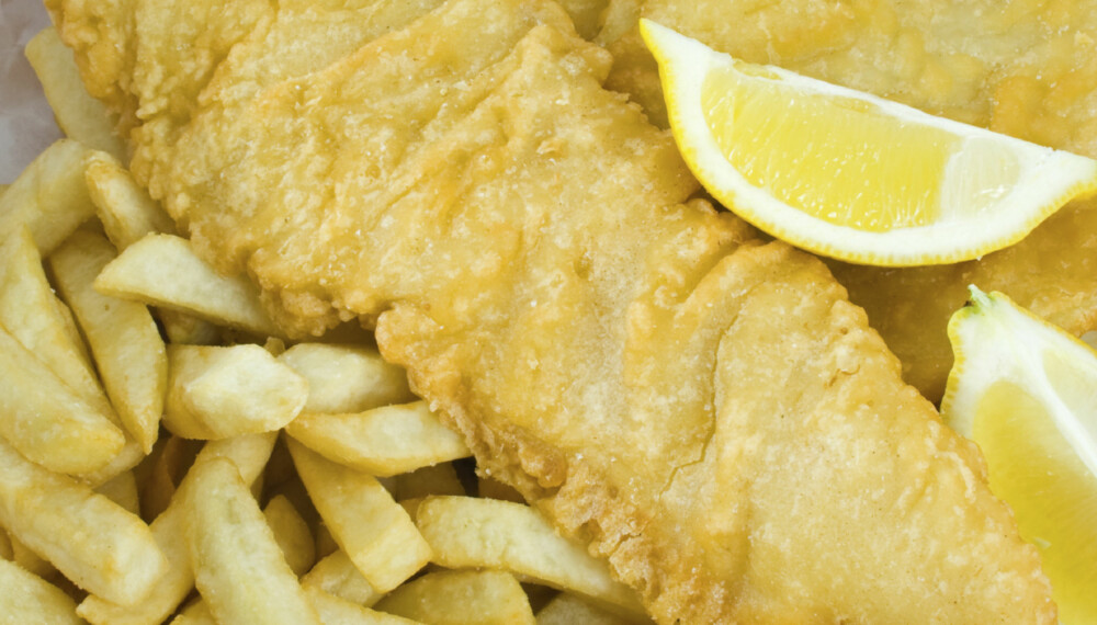 BLODTYPE O: Glem fish & chips - torsken kan du spise, men ikke potetene.