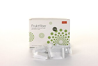 SUNKOST FRUKTFIBER: Fruktfiber som skal få fart på treg fordøyelse.