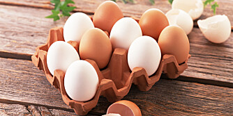 PROTEIN: Egg inneholder portein av høy kvalitet.