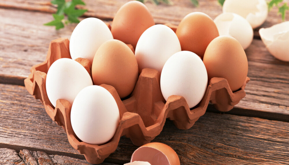 PROTEIN: Egg inneholder portein av høy kvalitet.