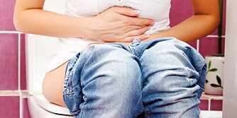 LUFT I MAGEN: Personer med en irritabel tarm kan oppleve problemer med mye luft i magen og mange toalettbesøk på en dag. Men riktig mat kan gjøre noe med problemet.