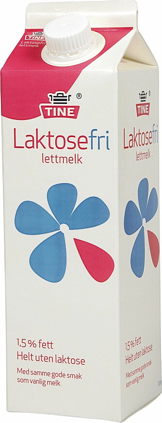 UTEN MELKESUKKER: Laktose er også kjent som melkesukker. Denne nye melken er Norges første som er kjemisk fri for laktose.
