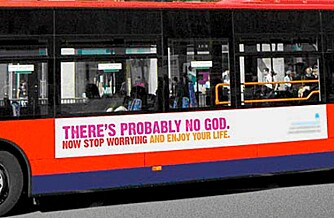 KAMPANJE: Snart skal Londons busser prydes med budskap fra ateister som har sett seg lei på at folk uroer seg om helvetet og fordømmelse.