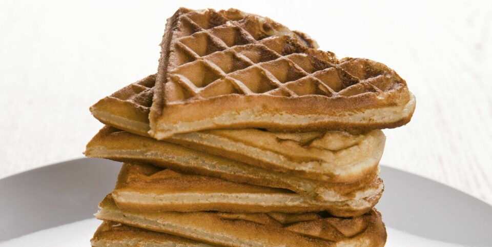 GROVT: Vafler til frokost? Jada, ha i havregryn og grovt mel.