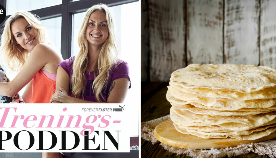 LOMPER ER TOPP SOM MELLOMMÅLTID: - Lomper med spelt eller havre gir masse næring, og er praktisk og smart, siden det ikke tar så mye plass i veska, sier ernæringsfysiolog Silje Bjørnstad til Treningspodden.