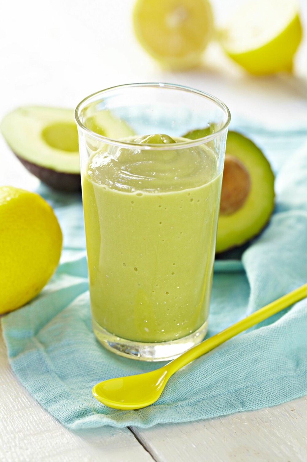 GRØNN: Avokado proteinshake. GRØNN: Avokado proteinshake.