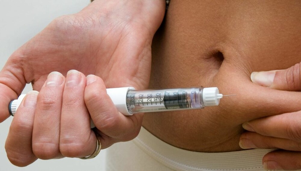 INSULINSPØYTE: Har du diabetes type 1 trenger du å få tilført insulin.