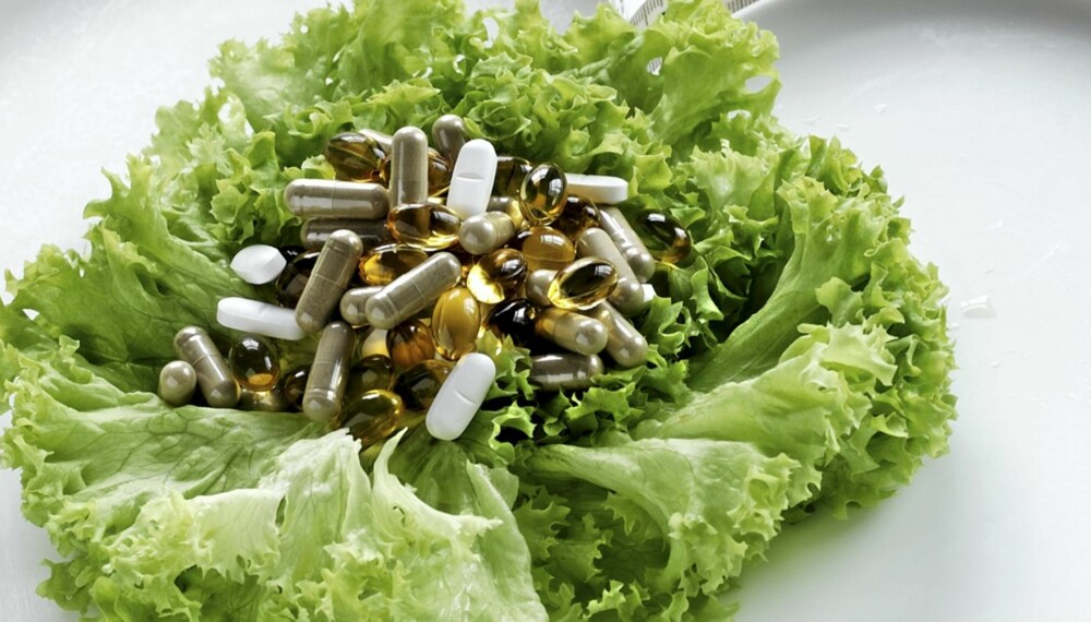 VITAMINTILSKUDD: Du trenger ikke vitaminpiller hvis du har et normalt kosthold.