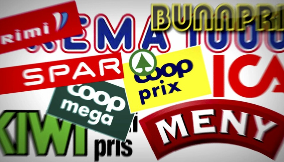 MATBUTIKKER: Vi har sjekket priser hos Rimi, Rema 1000, Bunnpris, Coop Prix, Spar, ICA, Kiwi, Coop Mega og Meny.