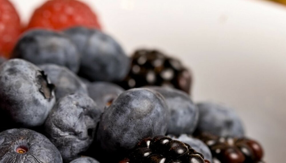 SUNT OG BLÅTT: Spis blåbær og lev lenger og bedre.