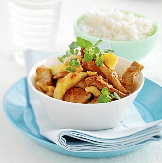 WOK: 405 Kcal per porsjon. WOK: 405 Kcal per porsjon.