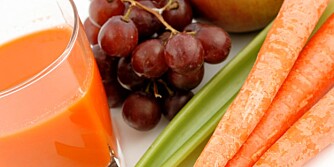 FASTE: Grønnsakjuice, tomatjuice, fruktjuicer og gulrotsaft egner seg til faste.