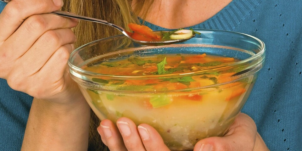 Suppekuren slanker deg to til tre kilo i uka