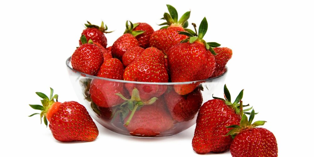 JORDBÆR: Jordbærsyltetøyet inneholder lite fett, og er holdbart rundt en uke.