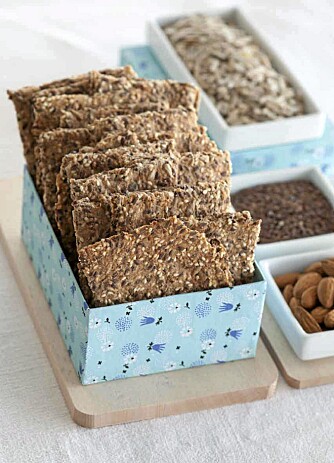 FIBERHUSK: Dr. Hexebergs frøknekkebrød lages med fiberhusk, som fås i mange dagligvare- og helsekostbutikker. FIBERHUSK: Dr. Hexebergs frøknekkebrød lages med fiberhusk, som fås i mange dagligvare- og helsekostbutikker.