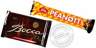 SJOKOLADE: Klikks ernæringsfysiolog har rangert 30 sjokolader etter næringsinnhold.