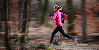 GRATULERER: Etter seks uker kan du løpe i minst 30 minutter. Aller best er det å løpe på skogsvei.