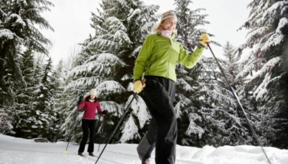 UT PÅ TUR: Med eller uten ski, følelsen etterpå er like god!