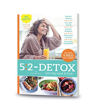 5:2-DETOX finnes også som bok. 5:2-DETOX finnes også som bok.