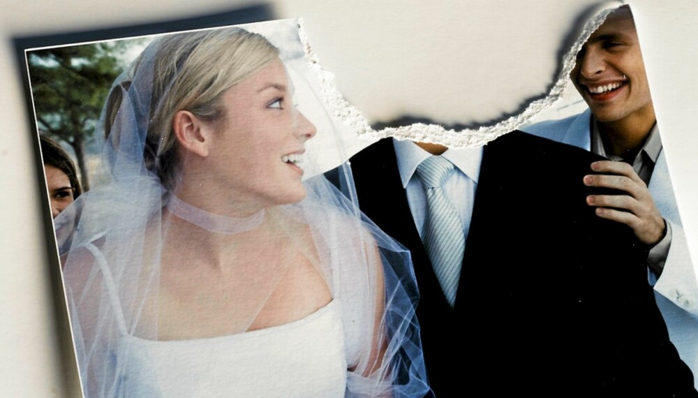 FÅR DET IKKE TIL: I fjor ble det  inngått 24 800 ekteskap i Norge, 10 200 ekteskap endte i skilsmisse og 11 900 par ble separerte.