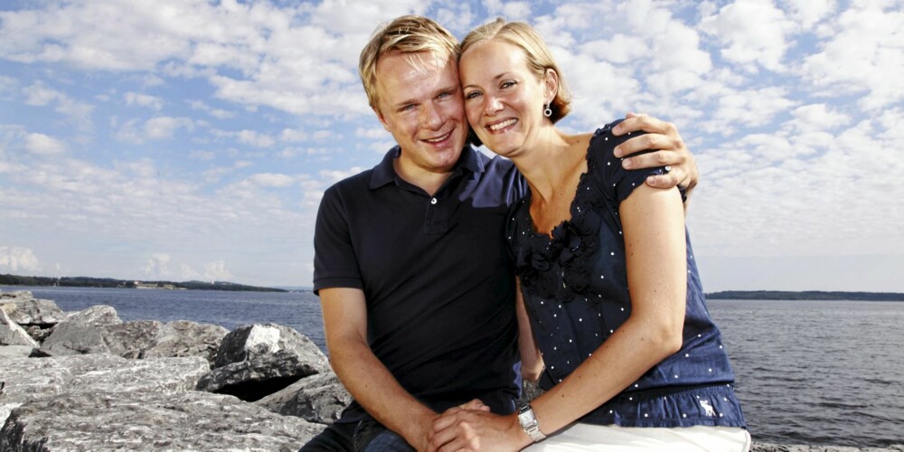 UNGE: Inger Lise var bare 19 år da de to forlovet seg, og David ble advart av tidligere utviklingsminister Hilde Frafjord Johnson.