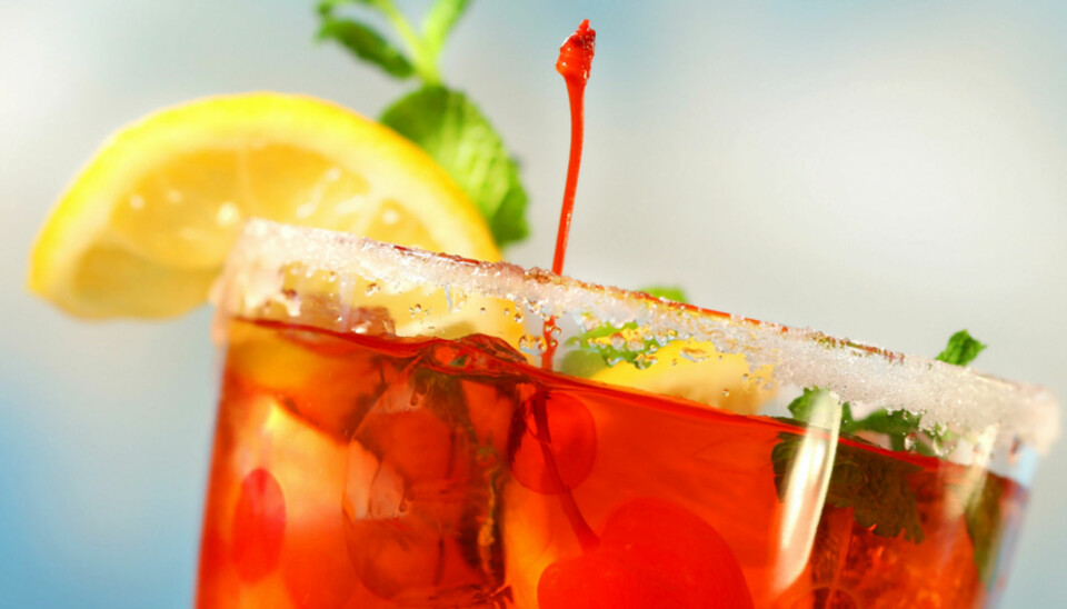 SYNDIG: Drinken Sex on the beach.